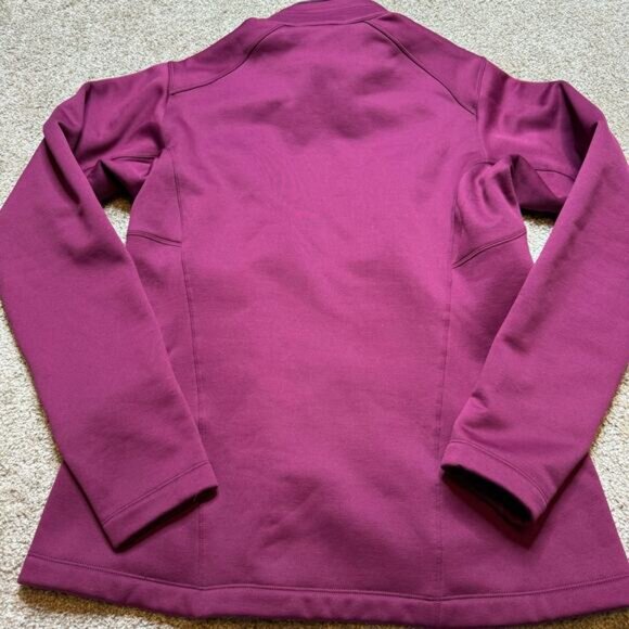 ARC'TERYX ARENITE Plum Colored Full Zip JACKET - Picture 4 of 5